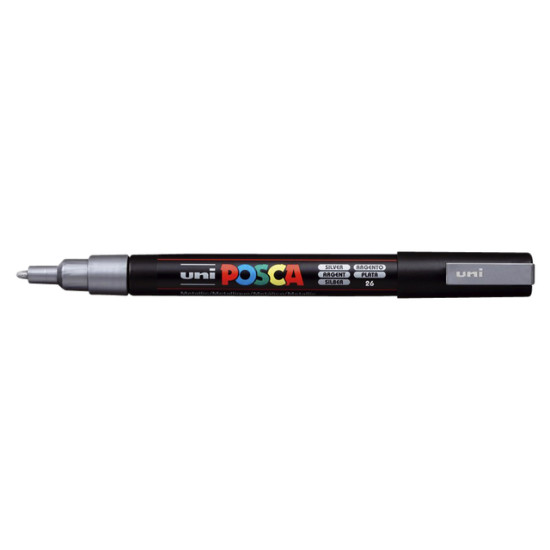 VERFSTIFT POSCA PC3M F ZILVER