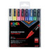 VERFSTIFT POSCA PC3M 0.9-1.3MM SET 8 KLEUREN