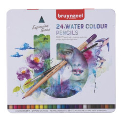 AQUARELPOTLOOD BRUYNZEEL EXPRESSION SET A 24 STUKS