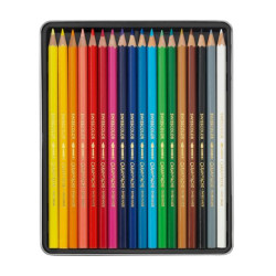 KLEURPOTLODEN CARAN D’ACHE SWISSCOLOR AQUAREL SET A 18 STUKS