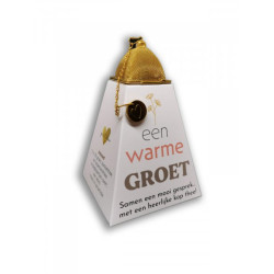 EEN WARME GROET - THEEPIRAMIDE