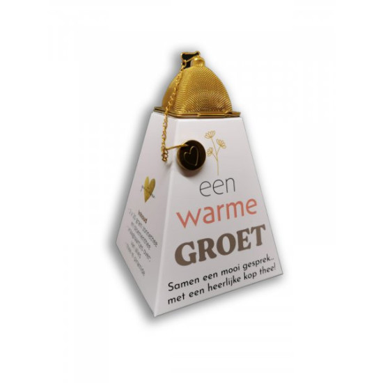 EEN WARME GROET - THEEPIRAMIDE