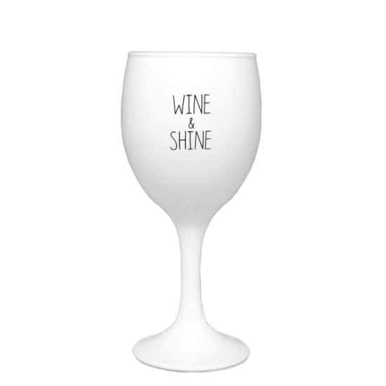 WINE AND SHINE - WIJNGLAASJE