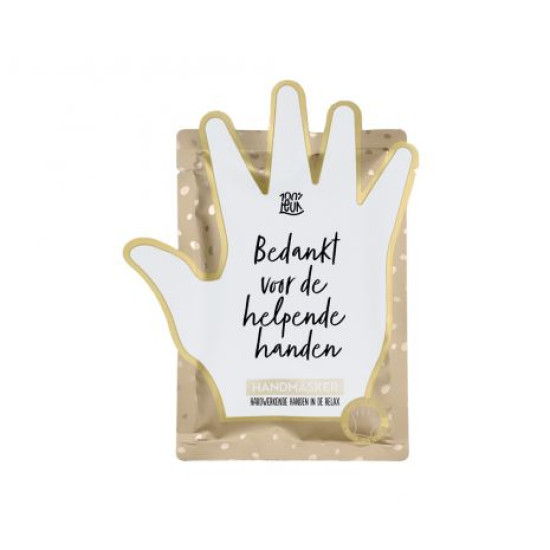 HANDMASKER - BEDANKT HELPENDE HAND