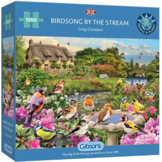 Birdsong by the Stream (1000) Gibson