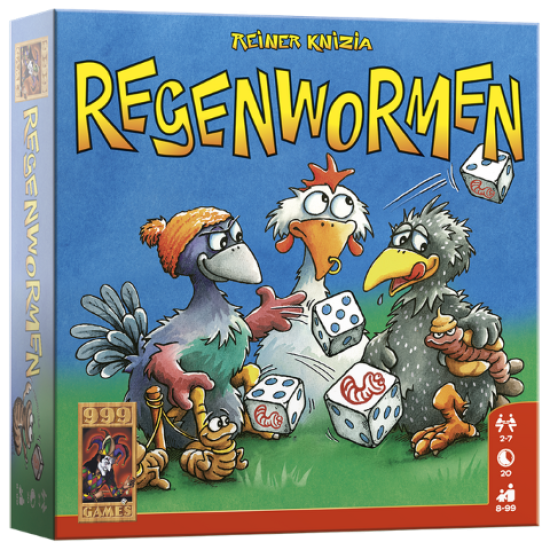 REGENWORMEN -DOBBELSPEL