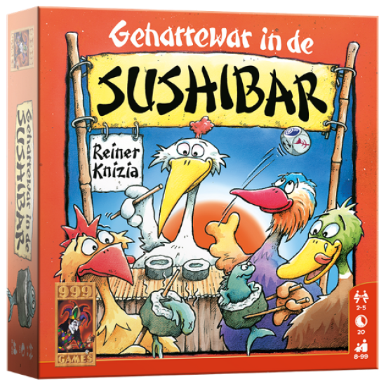 GEHARREWAR IN DE SUSHIBAR - DOBBELSPEL