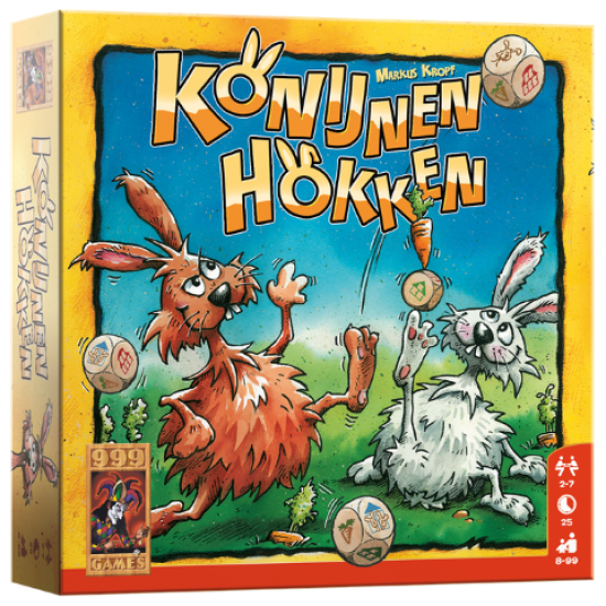 KONIJNENHOKKEN - DOBBELSPEL