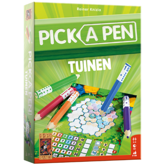 PICK A PEN TUINEN - DOBBELSPEL