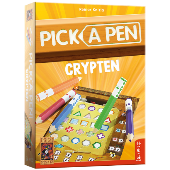 PICK A PEN CRYPTEN - DOBBELSPEL