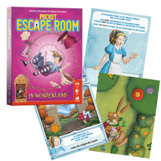 POCKET ESCAPE ROOM – IN WONDERLAND