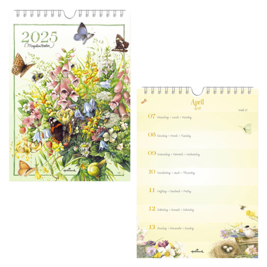 WEEKKALENDER 2025 HALLMARK MARJOLEIN BASTIN 165X230 BLOEMEN