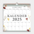 Jaarkalender Aquarel Bloem 2025