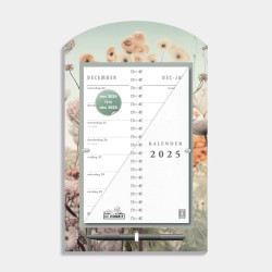 OMSLAGKALENDER WEEK LUXE VELDBLOEMEN