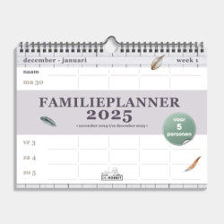 Familieplanner Spiraal D3 2025