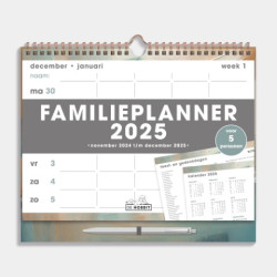 Familieplanner Spiraal D6 2025