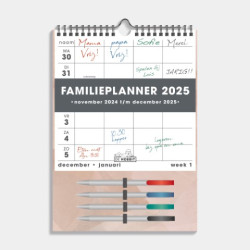 Familieplanner Markers D2 2025