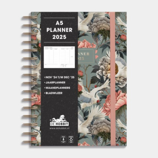 Planner A5 Spiraal D3 2025