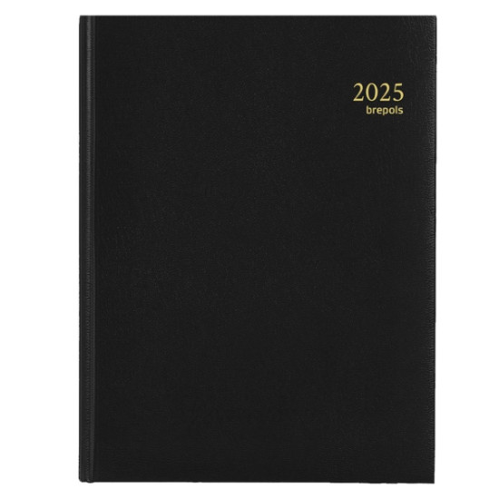 AGENDA 2025 BREPOLS TIMING 7D/2P ZWART