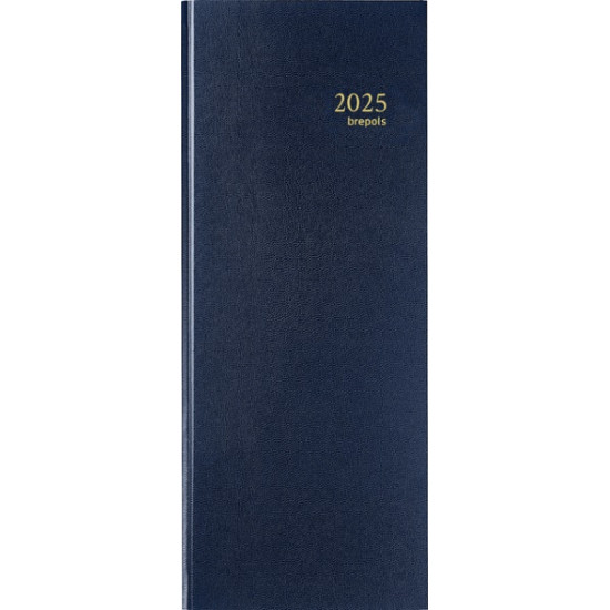 AGENDA 2025 BREPOLS SATURNUS LIMA 1D/1P BLAUW