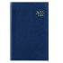 AGENDA 2025 BREPOLS SATURNUS LUXE 1D/1P BLAUW