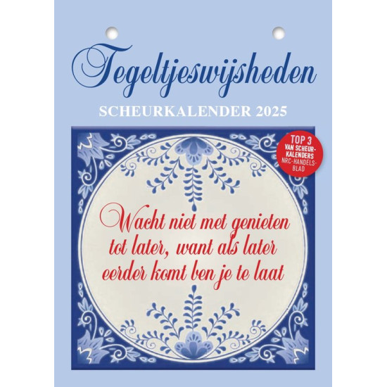 TEGELTJESWIJS SCHEURKALENDER