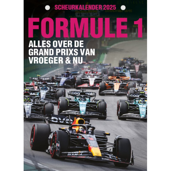 FORMULE 1 SCHEURKALENDER